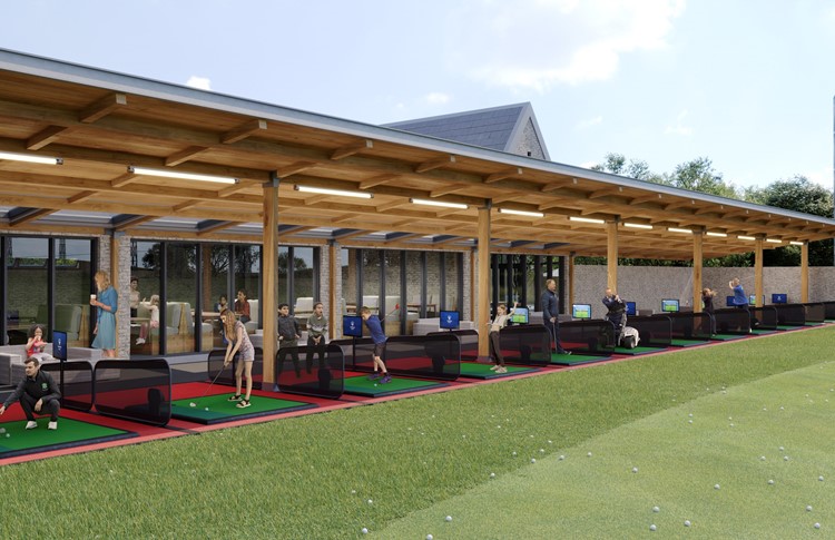 Hulton Park CGI The Driving Range At The Academy (Peel L&P)