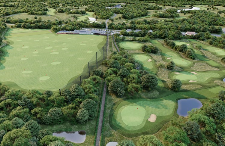 Hulton Park CGI The Academy. Short Course And Driving Range (Peel L&P) (1)